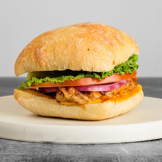 Chicken Suya Sandwich